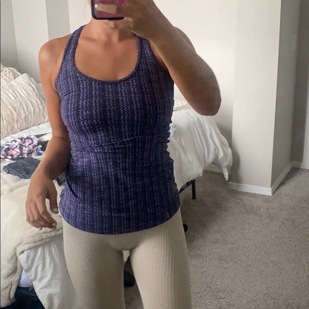 Purple Pattern Lululemon Tank - image 1